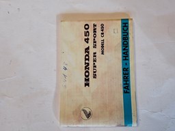 Picture of Fahrerhandbuch  Honda  CB450K